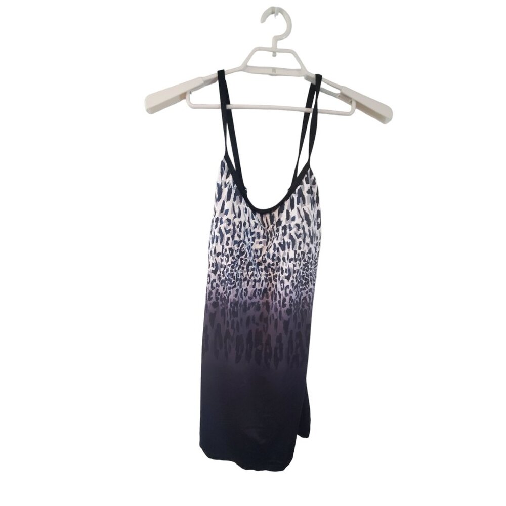 Maxine of Hollywood nwt swimsuit womens 16 black dress one piece